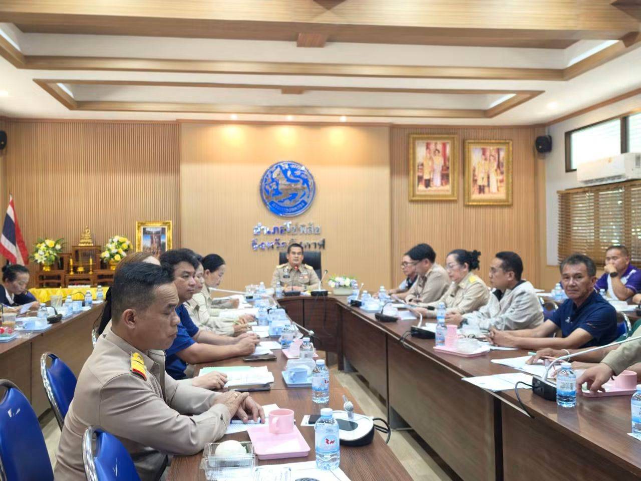 สพอ.โซ่พิสัย : ร่วมประชุมประจำเดือน หัวหน้าส่วนราชการระดับอำเภอ/คณะกรรมการบริหารงานอำเภอแบบบูรณาการ (กบอ.) ประจำเดือน ตุลาคม ครั้งที่ 10/2569