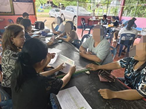 สพอ.โซ่พิสัย : ร่วมจัดกิจกรรม D-Day คลินิกแก้หนี้กองทุนพัฒนาบทบาทสตรี จังหวัดบึงกาฬ